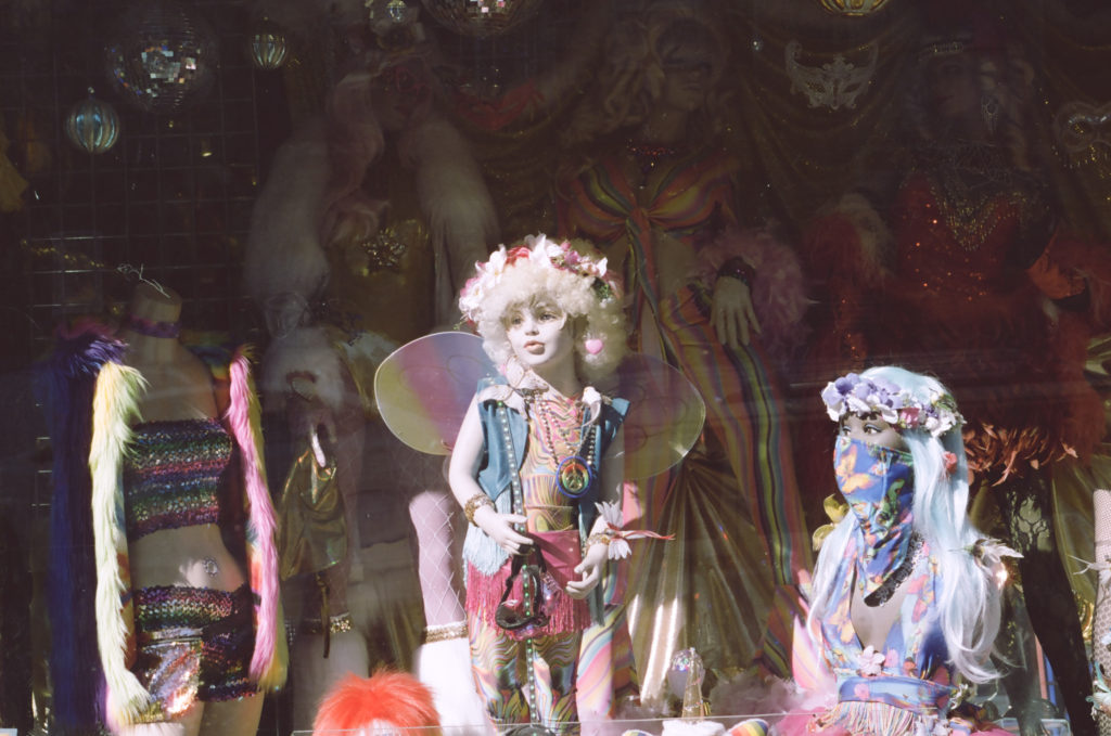 Creepy dolls, Haight-Ashbury, SF
