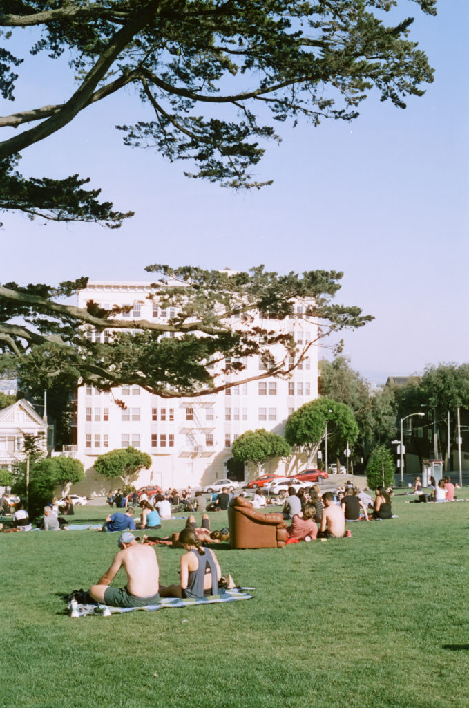 Alamo Square Park, SF.